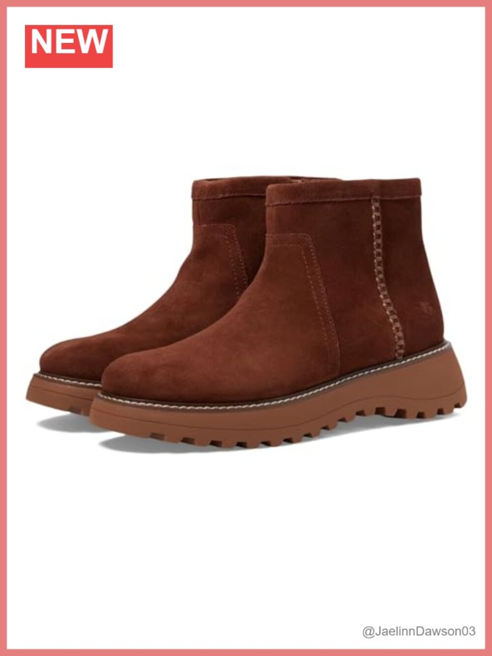 Suede Ankle Bootie Block Heel Almond Toe Zip